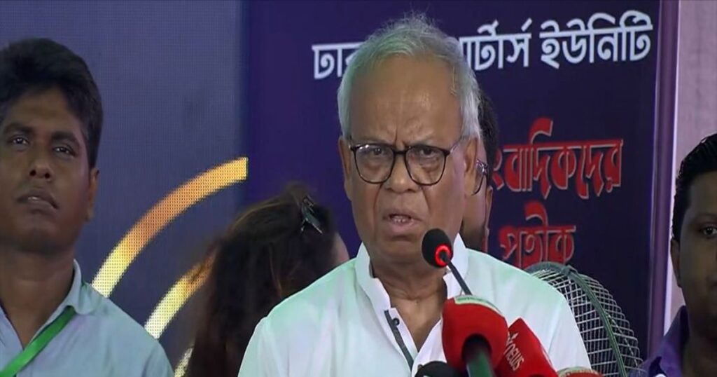 গত ১৭ বছরে মতপ্রকাশের সুযোগ ছিল শুধু একজন ও এক দলের: রুহুল কবির রিজভী