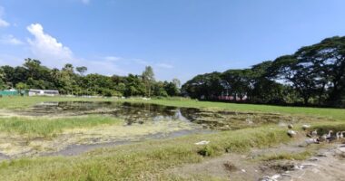 খালেদা জিয়ার প্রতিশ্রুত সেই মাঠ আজও অপেক্ষায়, বছরের আট মাস পানির নিচে