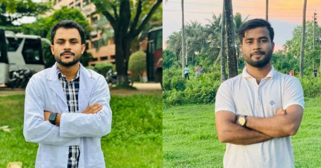 ময়মনসিংহ ভেটেরিনারি স্টুডেন্টস অ্যাসোসিয়েশনের সভাপতি গবির রাকিব,সম্পাদক বাকৃবির নাইমুর