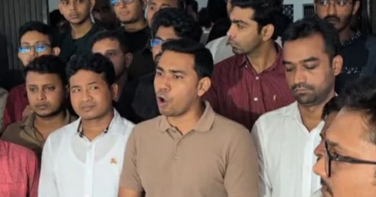 “ঢাকা বিশ্ববিদ্যালয়ে একটি নির্দিষ্ট ছাত্র সংগঠন দ্বিচারিতা ও ভণ্ডামি করছে”: শিপন
