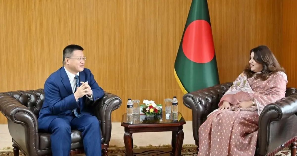 নারী উদ্যোক্তাদের একটি প্রতিনিধিদল নিয়ে শামা ওবায়েদকে চীন সফরের আমন্ত্রণ