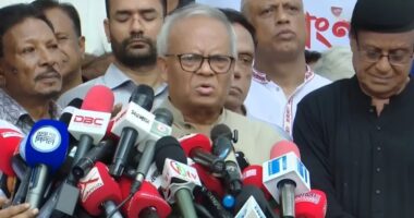 ব্রিকস সম্মেলনে না গিয়ে তারেক রহমান দেশকে সম্মানিত করেছেন: রিজভী