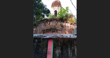 নওগাঁর ঐতিহাসিক আদ্যাবাড়ী মন্দির অযত্ন-অবহেলায় ধ্বংসের দ্বারপ্রান্তে 