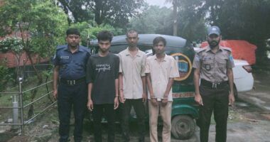 চোরাই সিএনজি নিয়ে বিক্রির চেষ্টা, আটক ৩