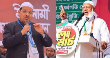 ‘রাস্তায় নেমে মানুষকে ধোঁকা দিয়ে এত লাখ লাখ টাকার তেল-গ্যাস পুড়ে আমাদের বাংলাদেশকে তো ক্ষতিই করলেন’: চরমোনাই পীর
