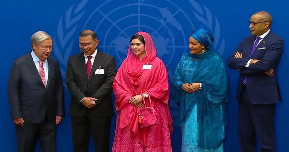 বিশ্বনেতাদের সঙ্গে জাতিসংঘ মহাসচিবের স্বাগত প্রাতরাশে প্রধানমন্ত্রী ও ডা. জুবাইদা রহমান