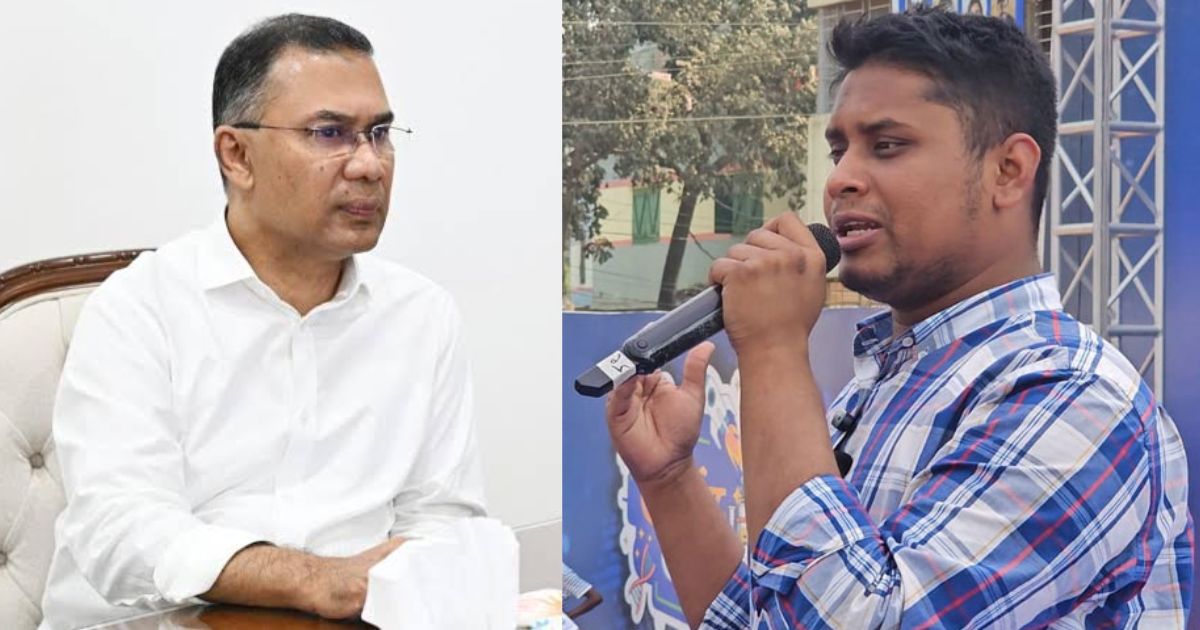 হাসিনার ফিটনেসবিহীন গাড়ির ভালো ড্রাইভার হতে চেয়েছেন তারেক রহমান: হাসনাত আবদুল্লাহ