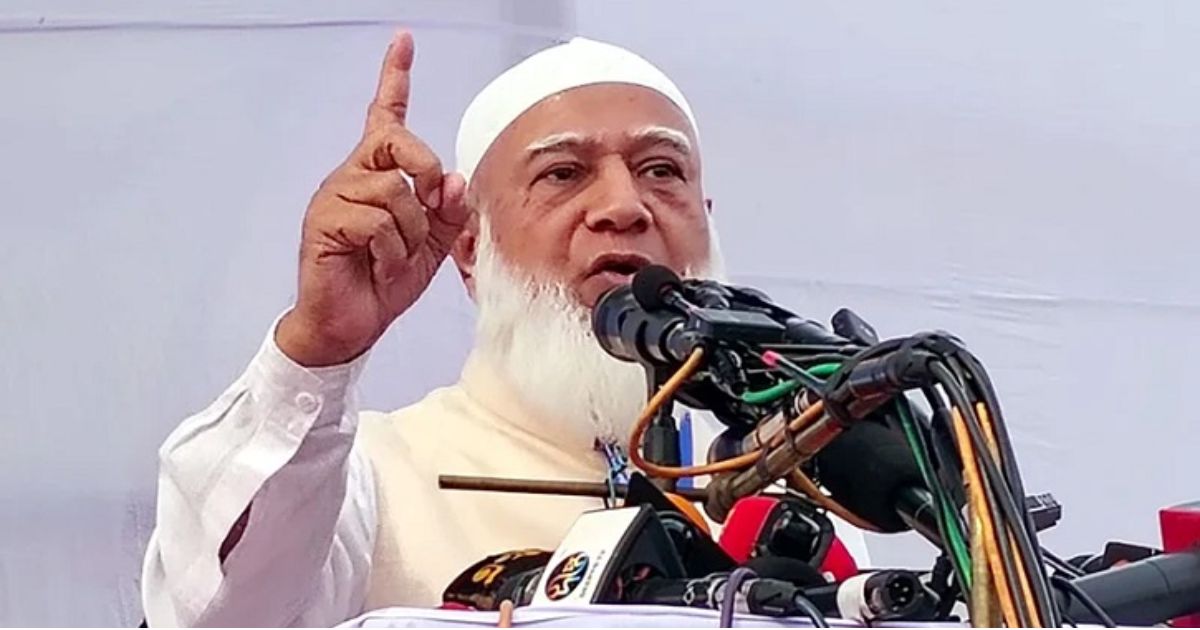 মৌচাক ভেবে ভিমরুলের চাকেও ঢিল ছোড়ে চাঁদাবাজরা: জামায়াত আমির