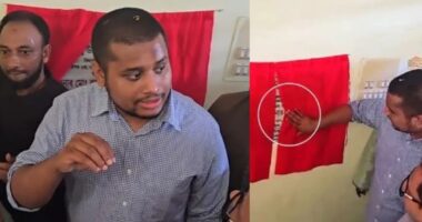 ফলকে নিজের নাম দেখে ভবন উদ্বোধন না করেই ফিরলেন হাসনাত আবদুল্লাহ