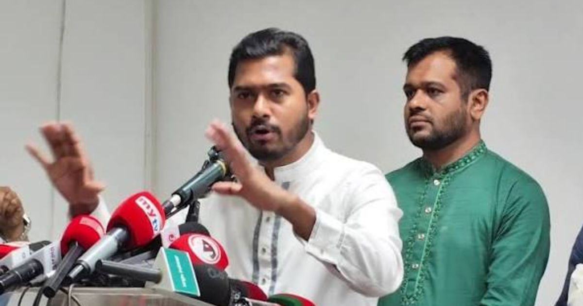 ক্ষমতায় যেতে জামায়াত এখন অত্যন্ত উচ্চাভিলাষী,জামায়াতের উত্থান দেশকে ধর্মযুদ্ধের দিকে নিয়ে যাবে: নুর