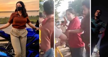 উল্টো পথে এসে সার্জেন্টের সঙ্গে লেডি বাইকারের বাকবিতণ্ডা,লেডি বাইকার সুমাইয়া ও তার স্বামীর সশ্রম কারাদণ্ড