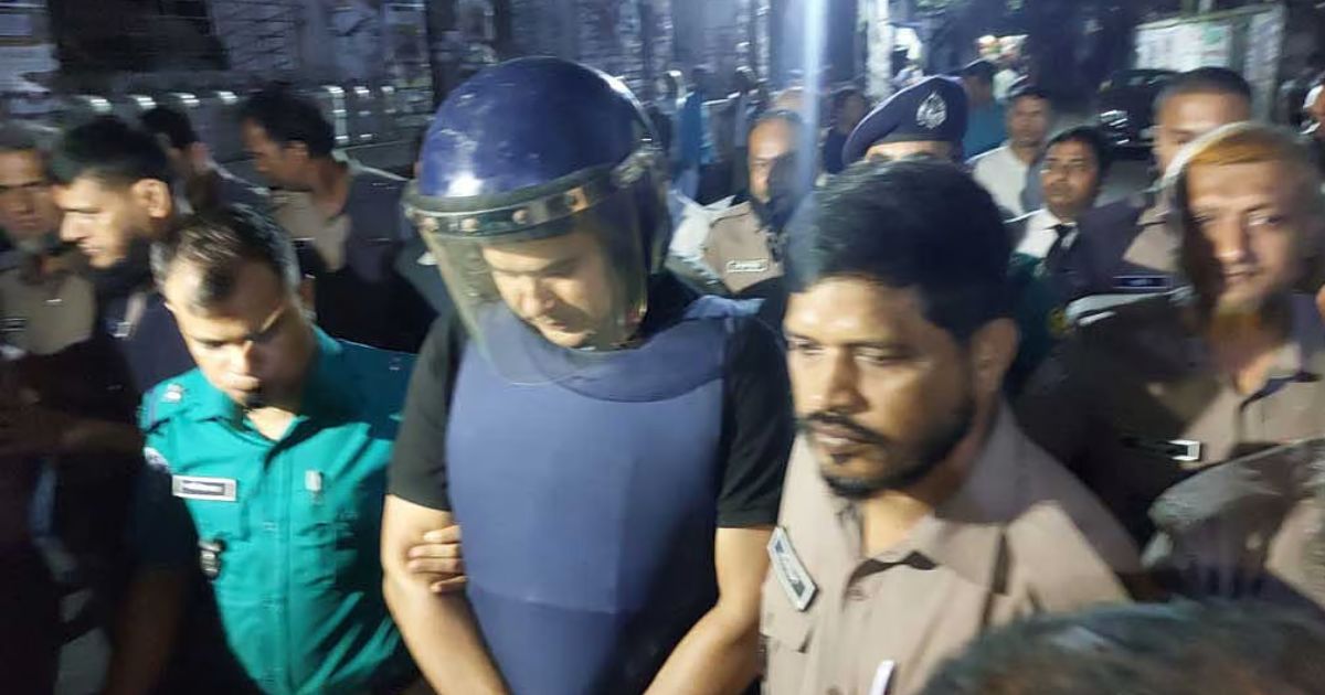 ‘শেখ হাসিনা ডিসেম্বরে দেশে ফিরলে কিছু হবে না’ মন্তব্যের ঘটনায় রিমান্ড শেষে কারাগারে সাবেক ওসি রাকিবুল