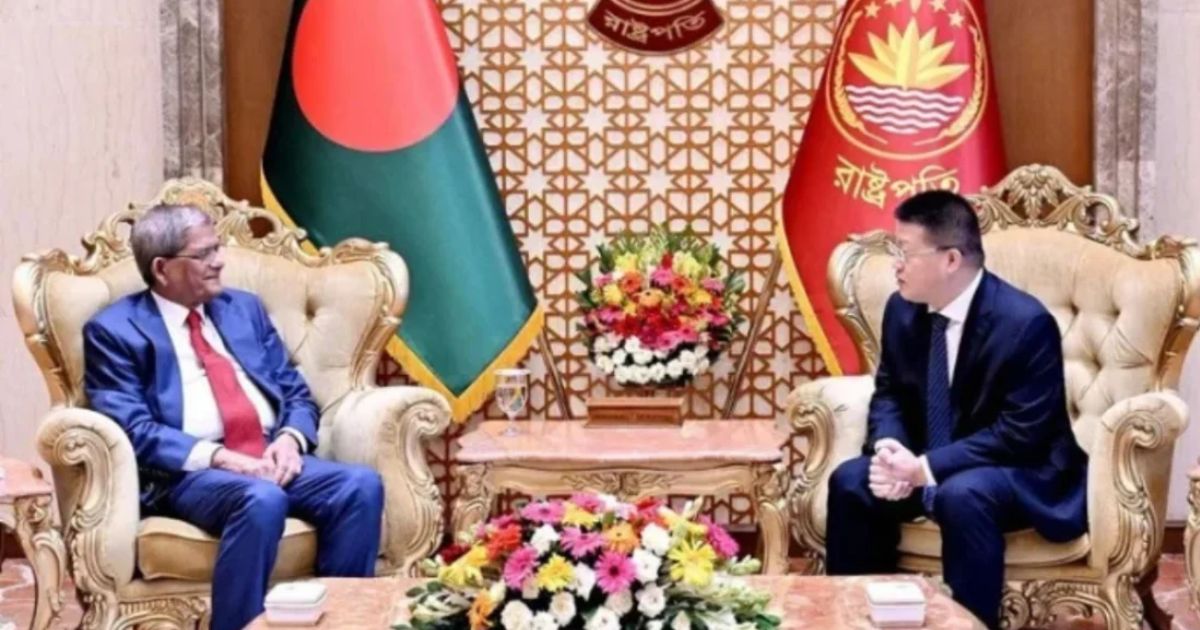 দেশে বিনিয়োগ বৃদ্ধি ও রোহিঙ্গা প্রত্যাবাসনে চীনের প্রতি সহায়তার আহ্বান রাষ্ট্রপতির