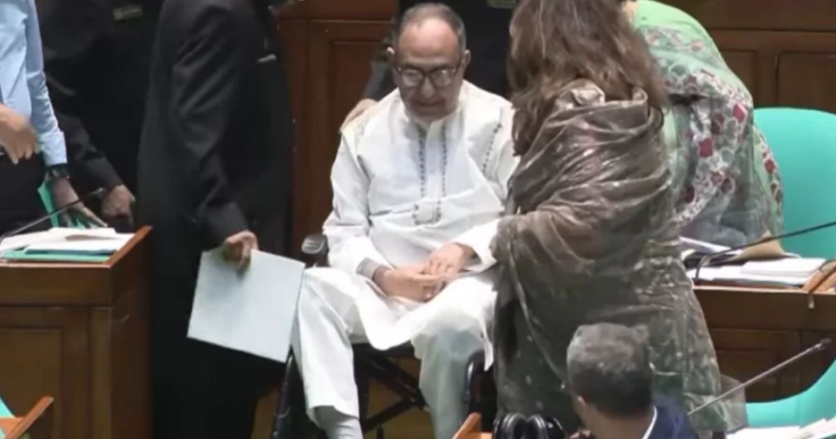 সংসদ অধিবেশনে যোগ দিলেন মির্জা আব্বাস
