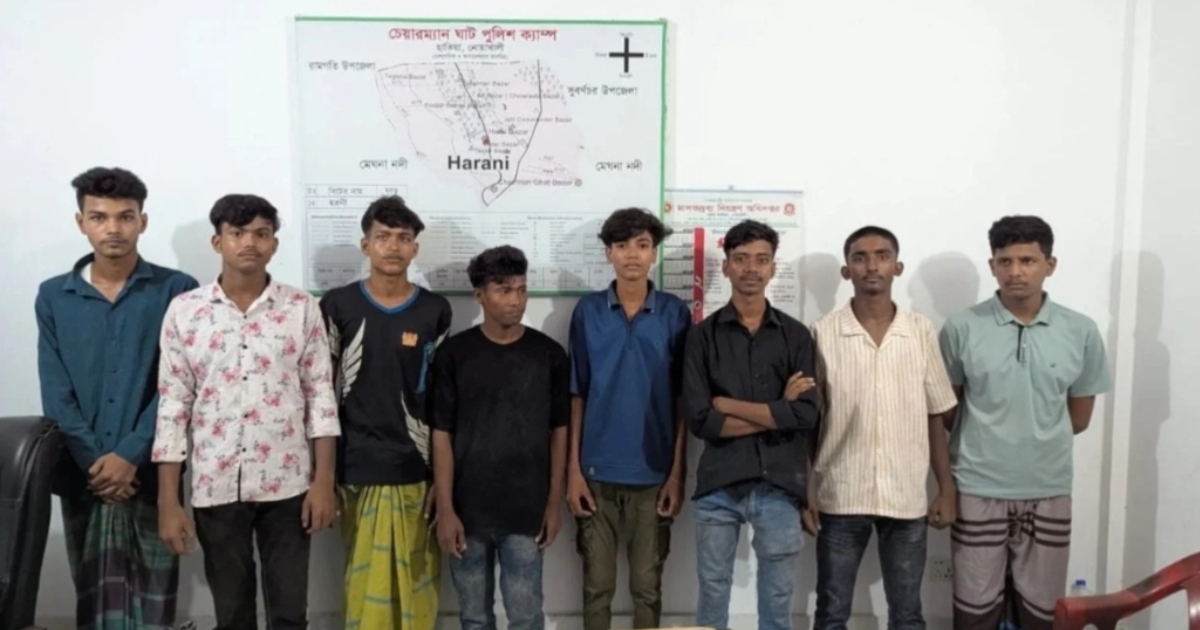 নোয়াখালীতে কিশোর গ্যাংবিরোধী সাঁড়াশি অভিযান ১৬৩ জন আটক
