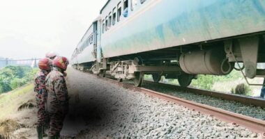 রেললাইনের পাশে পড়ে ছিল বৃদ্ধ নারীর মরদেহ