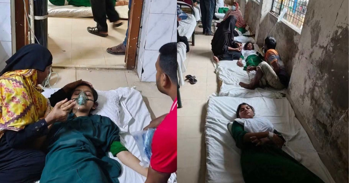কলাপাড়ায় বিদ্যালয়ে হঠাৎ অসুস্থ অর্ধশতাধিক ছাত্রী হাসপাতালে ভর্তি ২৯