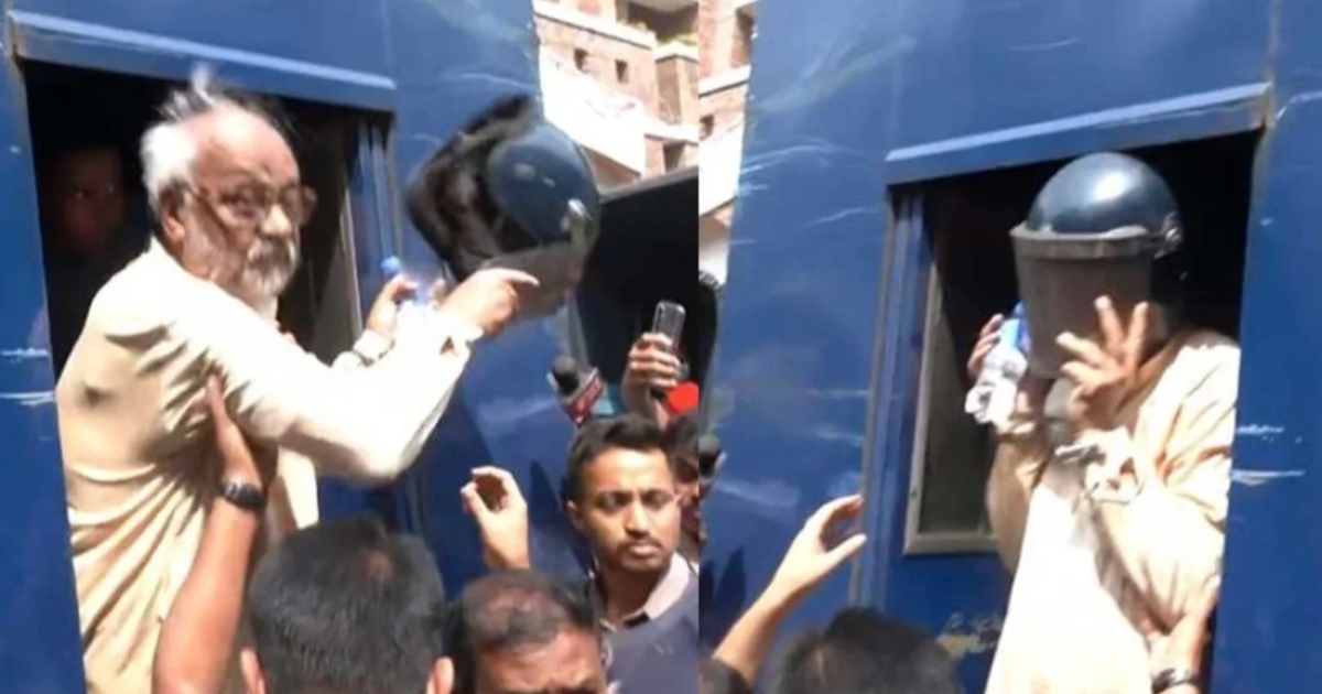 ‘আমি আওয়ামী লীগের না, এখানে আমি পুলিশের গুলিতে মৃত্যু বরণ করব, কিন্তু আমি হেলমেট পরব না: আখতারুজ্জামান