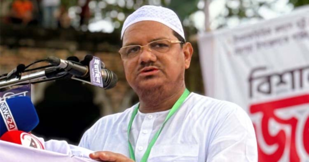 ১৪ দিনের সাংগঠনিক ও দাওয়াতি সফরে ঢাকা ছাড়লেন চরমোনাই পীর