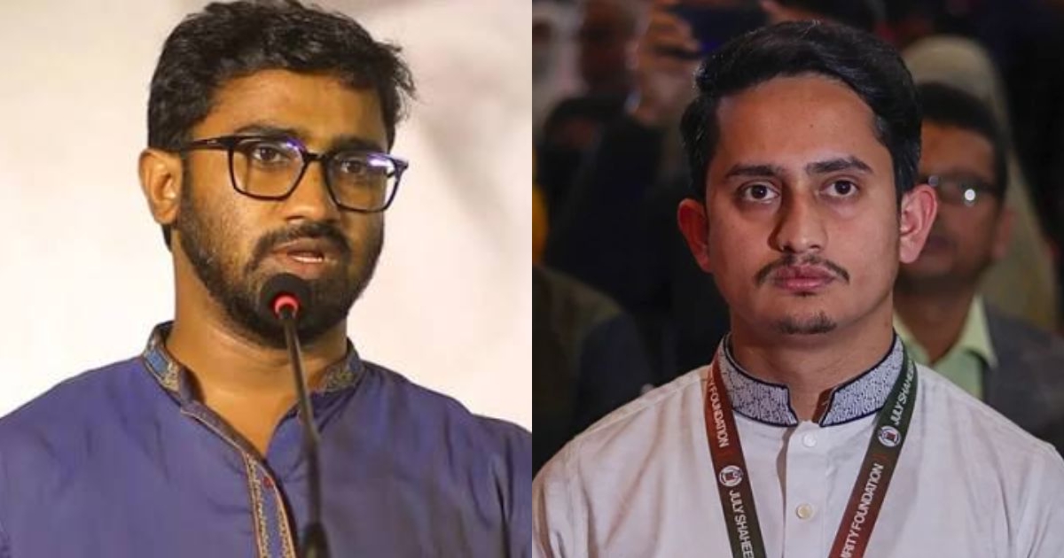 সারজিস আলম শেখ মুজিবুর রহমানকে বাপ ডাকতে ডাকতে মুখে ফেনা তুলে ফেলেছে: রাশেদ খাঁন