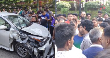 রাবি শিক্ষার্থীর গাড়িচাপায় রিকশাচালকের মৃত্যু, আহত ২