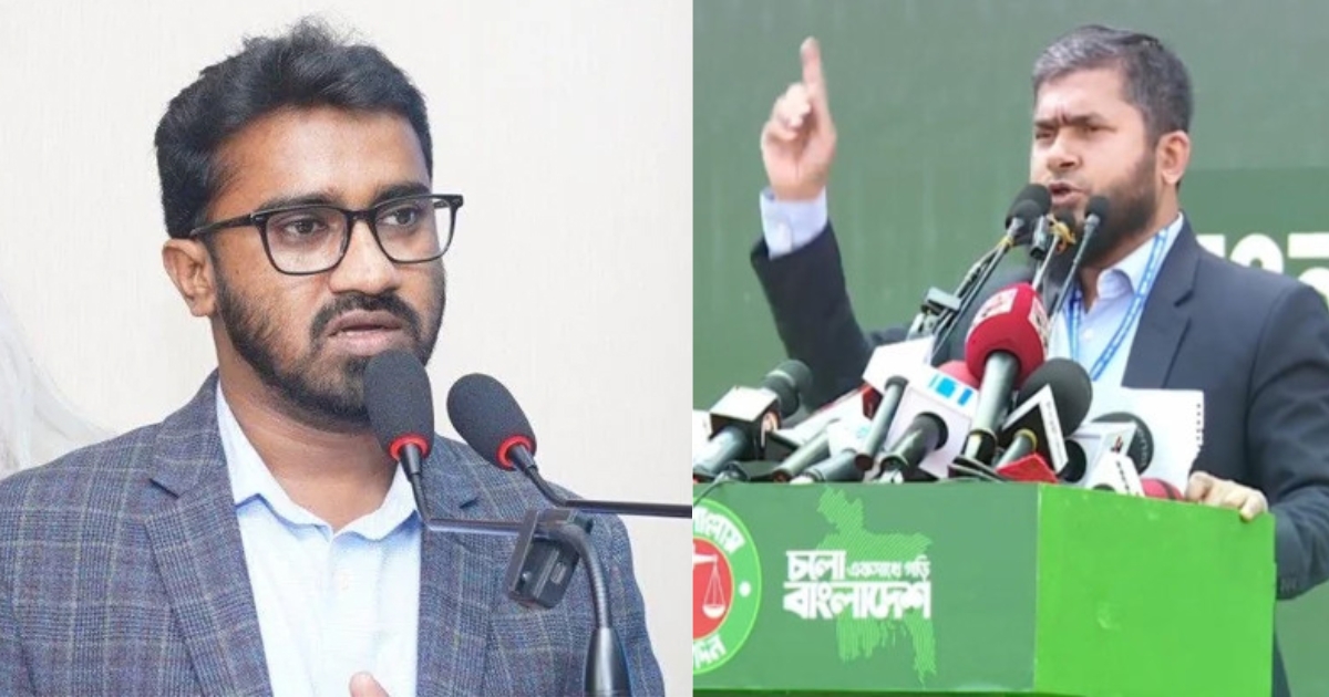 খালিদুজ্জামান ফ্যাসিবাদের ১৬ বছরে ১৬ সেকেন্ডের জন্যও রাজপথে নামেনি: রাশেদ খাঁন