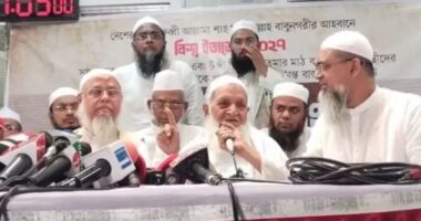 সাদপন্থিরা আর কখনো টঙ্গীর বিশ্ব ইজতেমা ময়দান ব্যবহার করতে পারবে না: হেফাজতের আমির মুহিববুল্লাহ