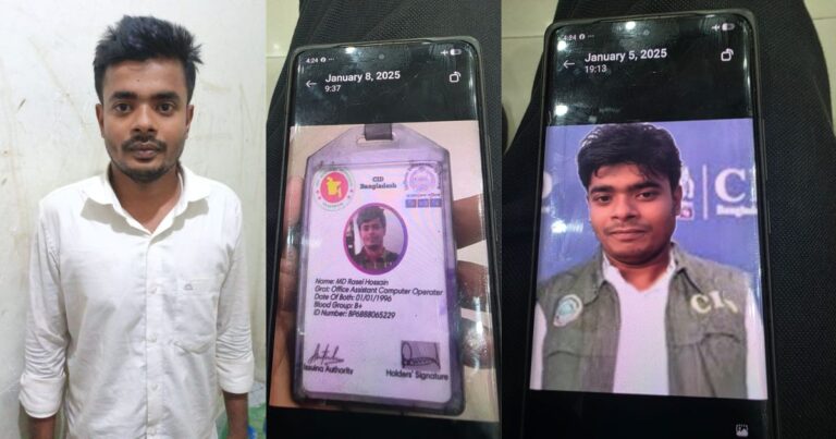 কুমিল্লায় ভুয়া সিআইডি পরিচয়ে প্রতারণাকালে একজন আটক