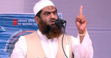 ‘তামাশা করতে মাঠে নামিনি,শহীদদের রক্তের দায় নিয়ে মাঠে নেমেছি,কোনো ষড়যন্ত্রে পা দেব না ইনশাআল্লাহ’: মামুনুল হক
