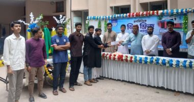 রাবির ১১ আবাসিক হলে ডিপ ফ্রিজ দিল সম্মিলিত শিক্ষার্থী জোট