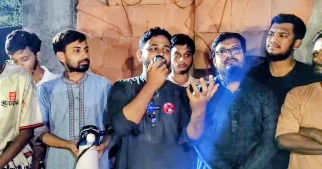 জুলাইয়ের পর আমরা যখন রাস্তায় ছিলাম, তখন কিছু মানুষ সচিবালয়ে বসে দর-কষাকষি করছিল কে কোন মন্ত্রণালয় নেবে: জাবের