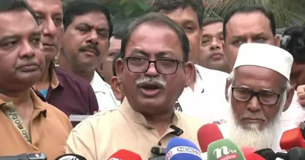 সংখ্যালঘু ভোটারদের কেন্দ্রে না যেতে হুমকি দিচ্ছেন দাঁড়িপাল্লার প্রার্থী: মির্জা ফয়সল আমীন