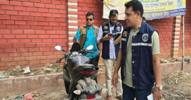 পিবিআইয়ের অভিযানে মরদেহ উদ্ধারের স্থান থেকে ৫০ গজ দূরে মিলল তাহসিফের মোটরসাইকেল