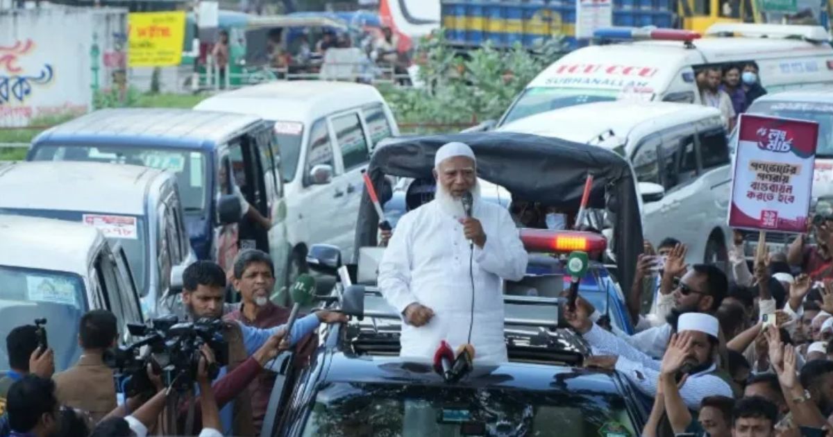 ‘দাবি আদায়ে আমরা অনড়’সাত দফা দাবি আদায় না করে ঘরে ফিরব না: গোপালগঞ্জে জামায়াত আমির