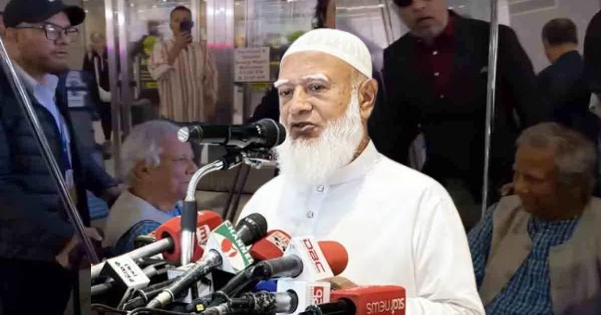 দেশ থেকে পালিয়ে গিয়েও বিশ্ববাসীকে নিজেদের সন্ত্রাসী কর্মকাণ্ডের প্রমাণ দিচ্ছে,শেইম : জামায়াত আমির