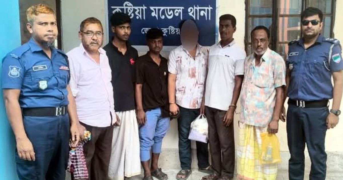 ভিড়ের মধ্যে মোবাইল চুরি, কুষ্টিয়ায় চক্রের ৬ সদস্য আটক