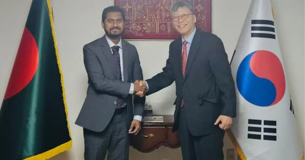 দক্ষিণ কোরিয়ায় কর্মী পাঠাতে দ্বিপাক্ষিক বৈঠকে প্রতিমন্ত্রী নুরুল হক নূর