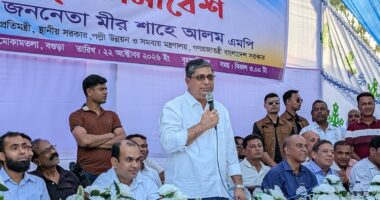 ভোট এলে বেহেশতের লোভ দেখান, পূজামণ্ডপে যান, কিন্তু ভোটের পর জনগণের খোঁজ নেওয়ার সময় তাদের থাকে না: মীর শাহে আলম