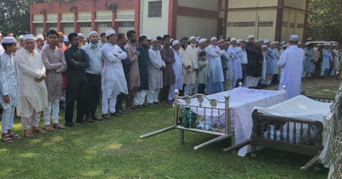 মায়ের মৃত্যুর পর অসুস্থ হয়ে ছেলের মৃত্যু, পাশাপাশি শায়িত মা-ছেলে