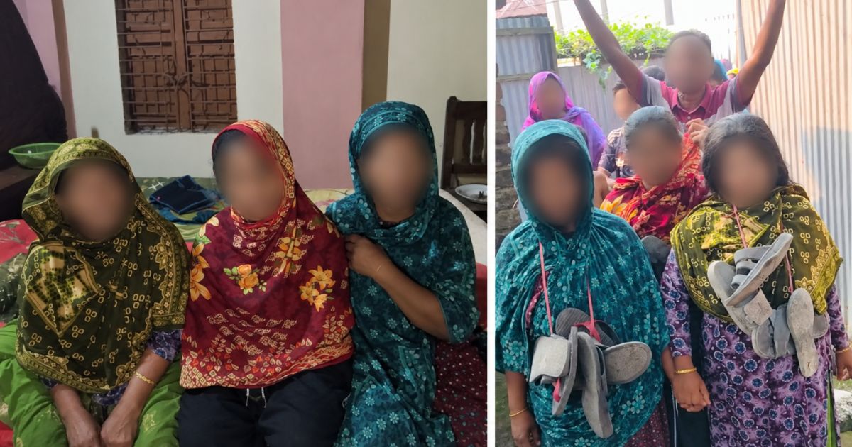 কালো জাদু করার অভিযোগ তুলে তিন নারীকে প্রকাশ্যে জুতার মালা পরিয়ে হেনস্তা
