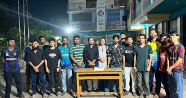 রবীন্দ্র বিশ্ববিদ্যালয়ের ছাত্রদলের সাধারণ সম্পাদকের পক্ষ হতে ড. এম এ মুহিতের জন্মদিন উদযাপন