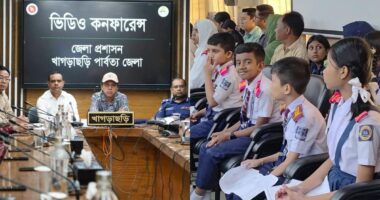 খাগড়াছড়ির শিশুদের সঙ্গে প্রধানমন্ত্রীর ভার্চুয়াল মতবিনিময়, শিশু পার্কের দাবি